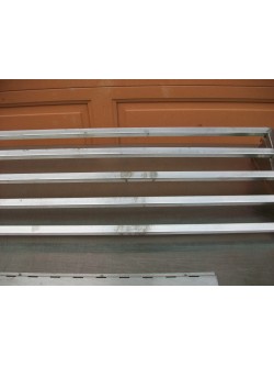 Etagère inox ajourée 100 x 30