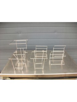 Supports muraux inox pour bidon