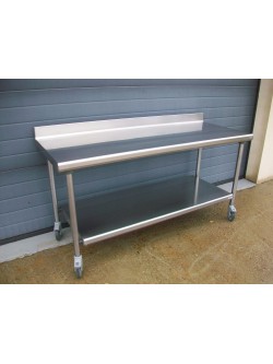 Table adossée mobile 180 x 70