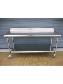 Table adossée mobile 180 x 70