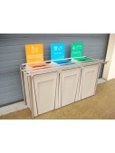Poubelles tri sélectif