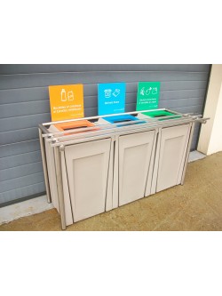 Poubelles tri sélectif