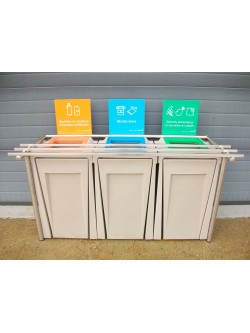 Poubelles tri sélectif