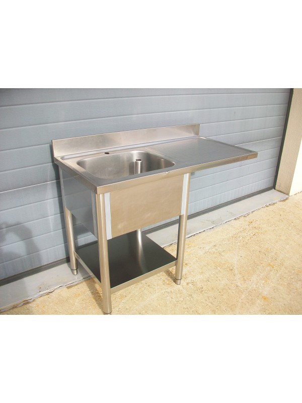 Plonge inox déclassée