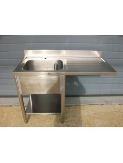 Plonge inox déclassée