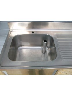 Plonge inox déclassée