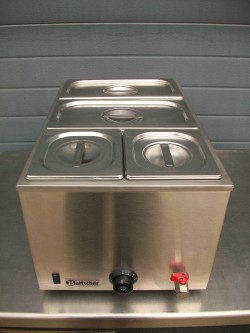 Bain marie + bacs GN