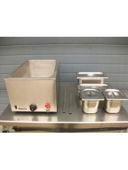 Bain marie + bacs GN