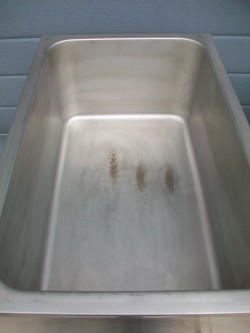 Bain marie + bacs GN