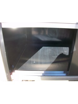 Vitrine chauffante mobile