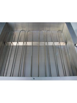 Vitrine chauffante mobile