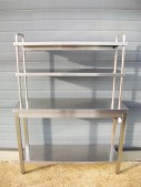 Passe chaud / Table inox 120 x 40