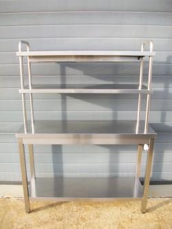 Passe chaud / Table inox 120 x 40