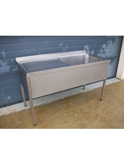 Plonge inox (grand bac)