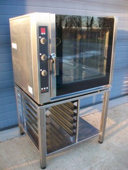 Four mixte + piètement inox