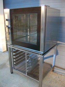 Four mixte + piètement inox