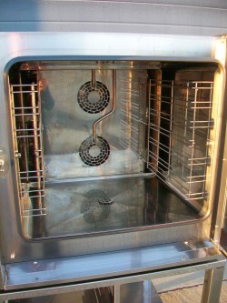 Four mixte + piètement inox