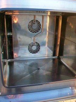 Four mixte + piètement inox