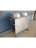 Chauffe assiettes mobile