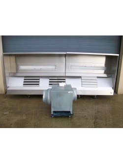 Hotte inox + moteur