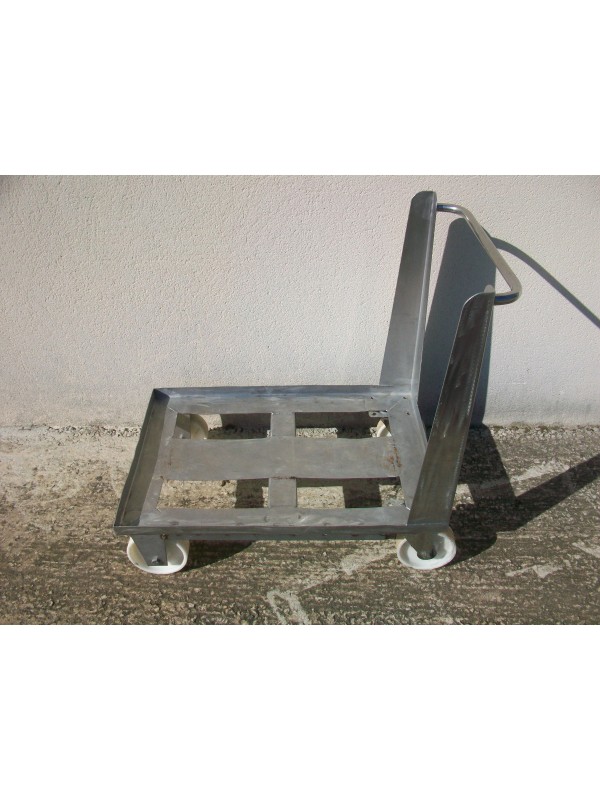 Chariot inox