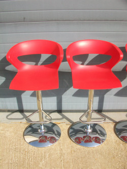 Lot de 4 tabourets de bar