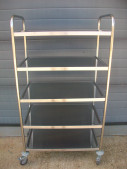 Chariot inox