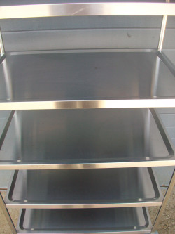 Chariot inox