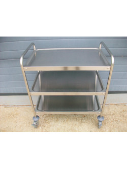 Chariot inox