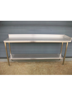 Table adossée 200 x 48.5