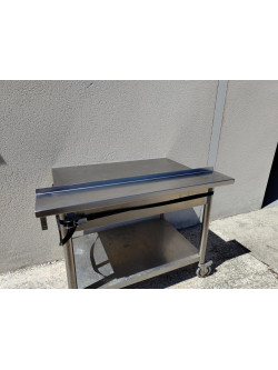 Etagère inox 120.5 x 20.5