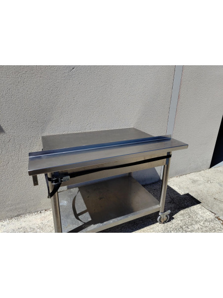 Etagère inox 120.5 x 20.5