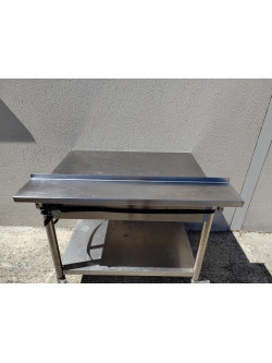Etagère inox 120.5 x 20.5