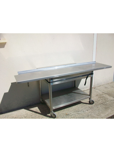 Etagère inox 200.5 x 50.5