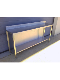 Table adossée 186.5 x 41.5