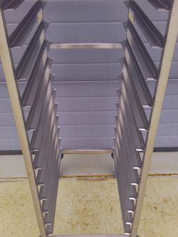 Echelle inox 60 x 40 cm