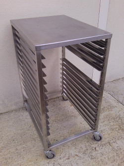 Echelle inox 60 x 40 cm
