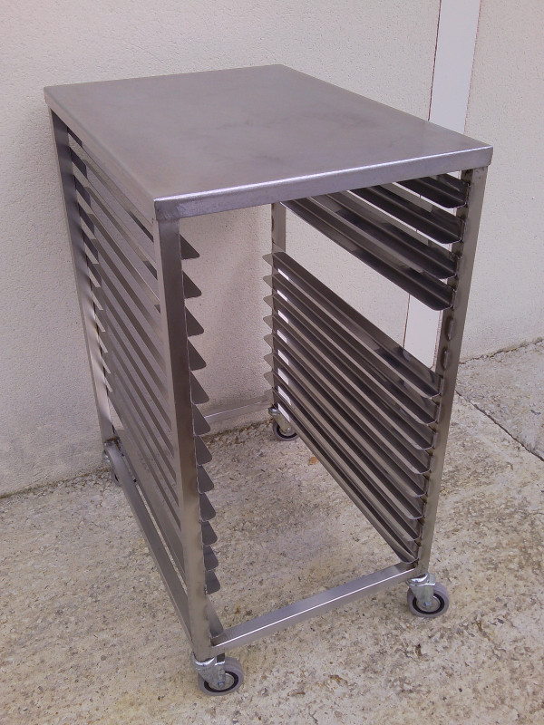 Echelle inox 60 x 40 cm