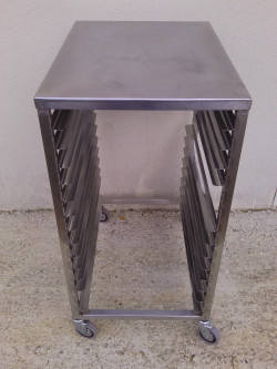 Echelle inox 60 x 40 cm