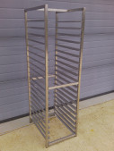 Echelle inox fixe 60 x 40 cm