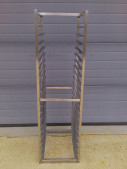 Echelle inox fixe 60 x 40 cm